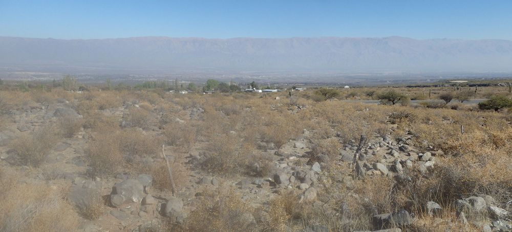 Our back view, west, looking at Amaichá del Valle.